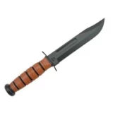 Ka-bar Knives 5020 - US Army Fighting Tactical/Utility Straight Edge Knife w/Sheath