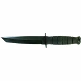 Ka-bar Knives Short Straight Edge Fixed Blade Knife w/ Sheath