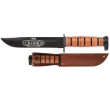 Ka-Bar Dogs Head 120th Anniversary Fixed 7 in Blk Bld Lthr 9193