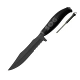 SOG Specialty Knives Aura SEAL Fixed Blade Knife with Black Zytel hand