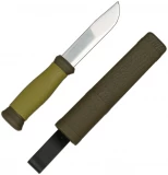 Morakniv Mora 2000, 4.3" 12C27 Sandvik Steel Blade, Forest Green Handl