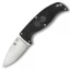 Spyderco Enuff Leaf, Black FRN Handle, Plain w/ Sheath