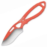 Buck Knives PakLite Skinner, Orange Traction Coat, Plain