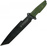 Smith & Wesson Homeland Security, Black Blade, Green G10, Plain, Cordu