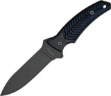 Ontario Knife Company (OKC) Morta, Black G-10 Handle, Plain Black Fixed Blade