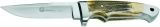 Boker Hunter Fixed Blade Knife with Stag Handle