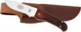 Kutmaster 8" Catskill Fixed Blade Hunting Knife with Leather Sheath