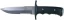 Gerber Silver Trident Double Serrated Knife with Sheath