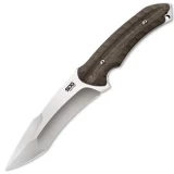 SOG Knives Kiku, Green Linen Micarta Handle, Satin Plain, Large