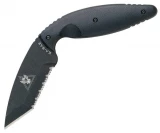 KA-BAR TDI Law Enforcement, 3.7" Serrated Tanto Blade, Zytel Handle -