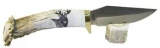 Silver Stag ScrimShaw Series Bird & Trout Fixed Knif