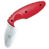 Ka-bar Knives TDI Law Enforcement Knife, Red Zytel Handle, Plain