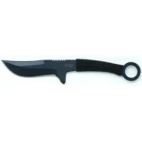 United Cutlery Black Ronin Mini Warrior Knife with Nylon Cord Wrapped