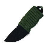 Ontario Knife Company Little Bird, OD Green Cord Wrapped Handle Fixed