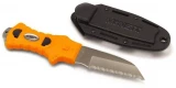 McNett Blakely Fixed Blade Knife, Orange