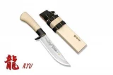 Kanetsune Ryu KB131 Fixed Blade Knife with Wooden Sheath