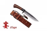 Kanetsune Utage KB113 Fixed Blade Knife with Wooden Sheath
