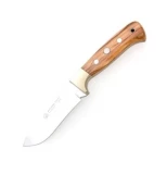 PUMA Knives Wolf Olive Wood Handle w/ Leather Sheath