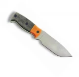 Ontario Knife Company RD-6 Afghan Signature Series, Orange/Black Handl