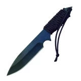 Ontario Knife Company RAK Fixed Blade Knife with Black Cord Wrapped Ha