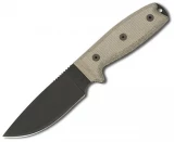 Ontario RAT-3 Knife,Tan Sheath