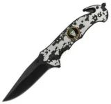 United Cutlery UC2709 SOA Assisted Opening Folding Knife, Silver Camo