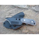 ShadowTech Knives Back Up Wicked Plain Black G10