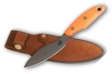 Knives of Alaska Yukon #2 Suregrip Orange Fixed Blade Knife