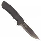Mora Knives Bushcraft Black Fixed Blade Knife, Black Handle w/ Sheath