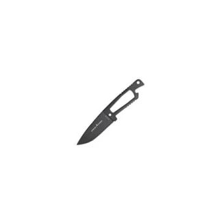 Ultimate Survival Sabercut 3" Black Combo Fixed Blade Knife, Glo Handl