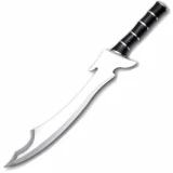 Reaper Curved Battle Blade - Silver