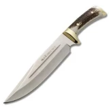 Muela of Spain MM-Jabali 21A Full Tang Fixed Blade Knife w/Stag Handle