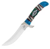 Buck Knives Wolf Pack Yellow Horse Design, Nickel Si