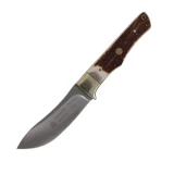 PUMA Knives Saddleback Fixed Blade Knife with Stag Handle