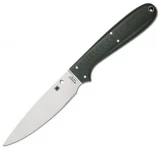 Spyderco FB37GGRP Sprig Fixed Blade Utility Knife, Plain w/Boltaron Sh