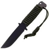Ontario Knife Company (OKC) The Vulpine Blade, OD Green Paracord Handl