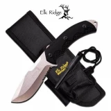 Elk Ridge ER-537BK Fixed Blade Knife