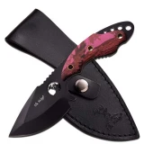 Master Cutlery Elk Ridge Fixed Knife 7.25" - Pink Camo Handle