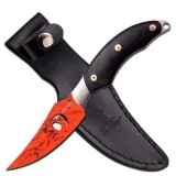 Master Cutlery Elk Ridge Fixed Knife 8" - Red Blade