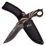 MTech USA XTREME Fixed Knife 10.25" With Black & Tan Handle
