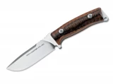 Fox Knives Military Division Pro Hunter Wood Fixed Blade, 02FX131DW