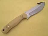 White Deer Guthook Ranger Series J2 Steel Skinner Knife W/Buffalo Bone