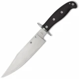 Spyderco Respect, 7.94" CPM 154 Steel Blade, Black G10 Handle - FB44GP