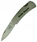 Engraved HallMark HM0009 Stainless Steel Lockback Pocket Knife