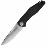Kershaw Atmos, 3" Flipper Blade, G10/Carbon Fiber Handle - 4037