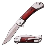 Elk Ridge Spring Assisted Opening Knife w/Satin Finish Blade