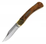 Schrade Old Timer 6OTW 5" Golden Bear Lockback Knife with Desert Ironw