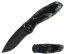 Kershaw Knives Blur Assisted Opening Knife with Camo Handle and Black Drop Point, 1670CAMO