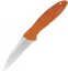 Kershaw Ken Onion Leek Pocket Knife (Orange Plain Edge) Spring Assisted