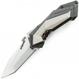 Schrade SCHA3 M.A.G.I.C. Assisted Opening Bead Blast Tanto, AK Colored Handle with Grey Insert